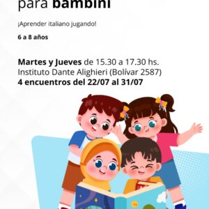 Taller lúdico creativo para bambini